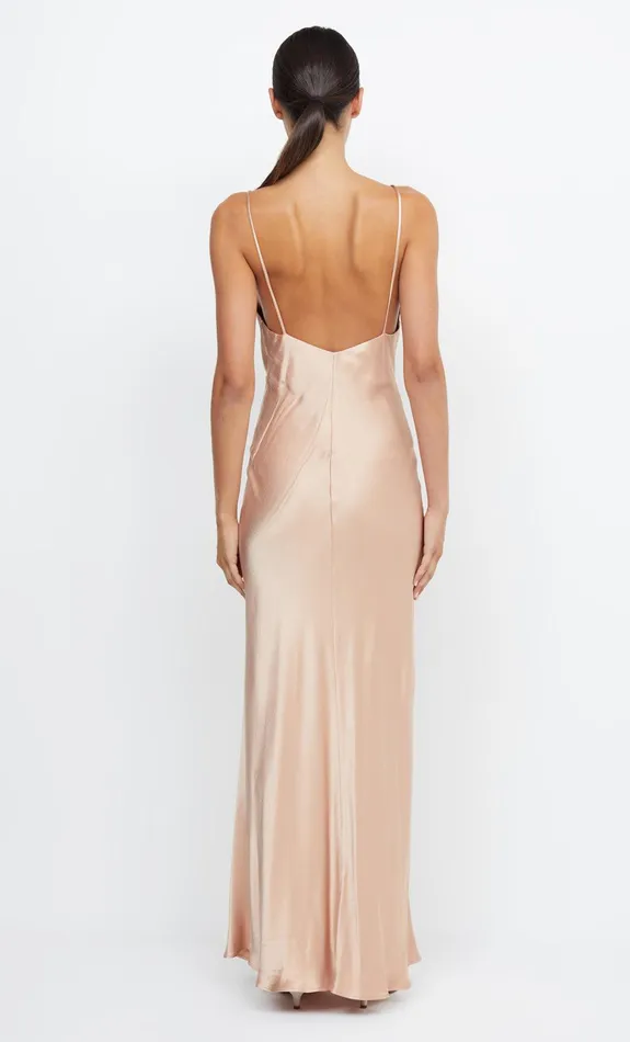 Bec Bridge Maxi Dresses MOON DANCE V MAXI DRESS Rose Gold 8211 Women