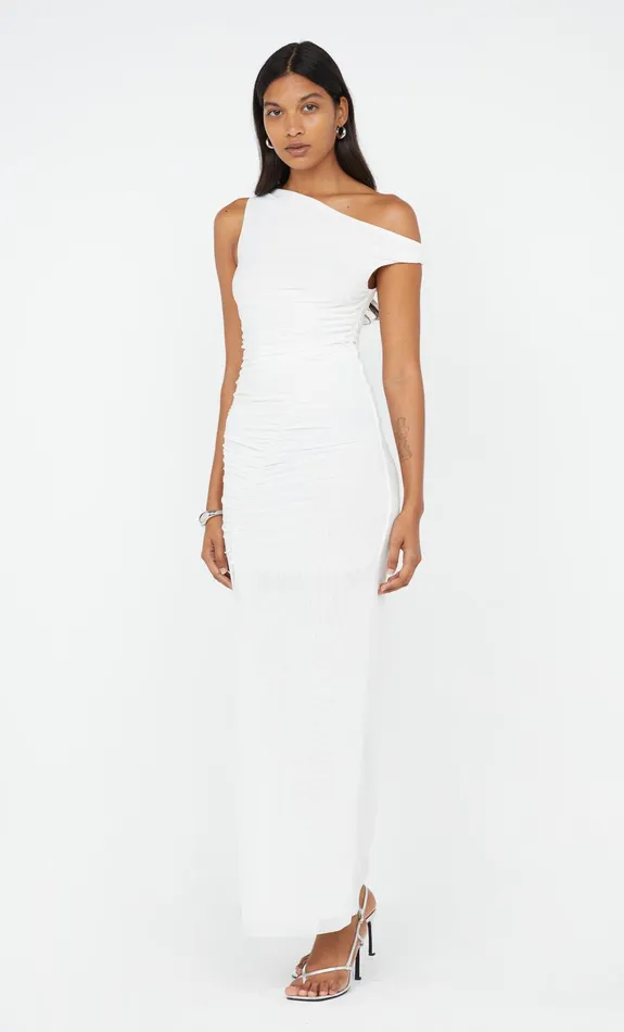 Bec Bridge Maxi Dresses SANIA ASYM DRESS White 8211 Women
