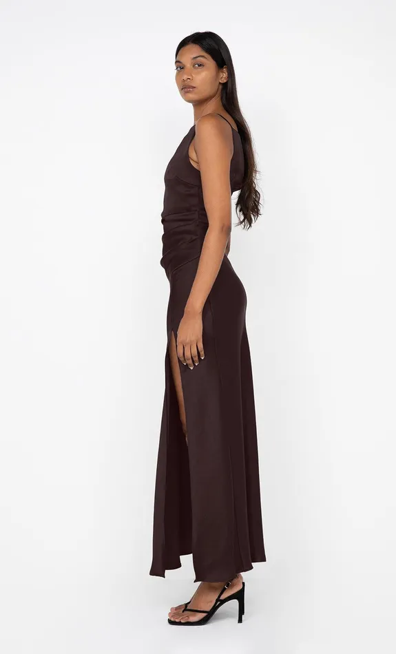 Bec Bridge Maxi Dresses THE DREAMER MAXI DRESS Dark Chocolate 8211 Women