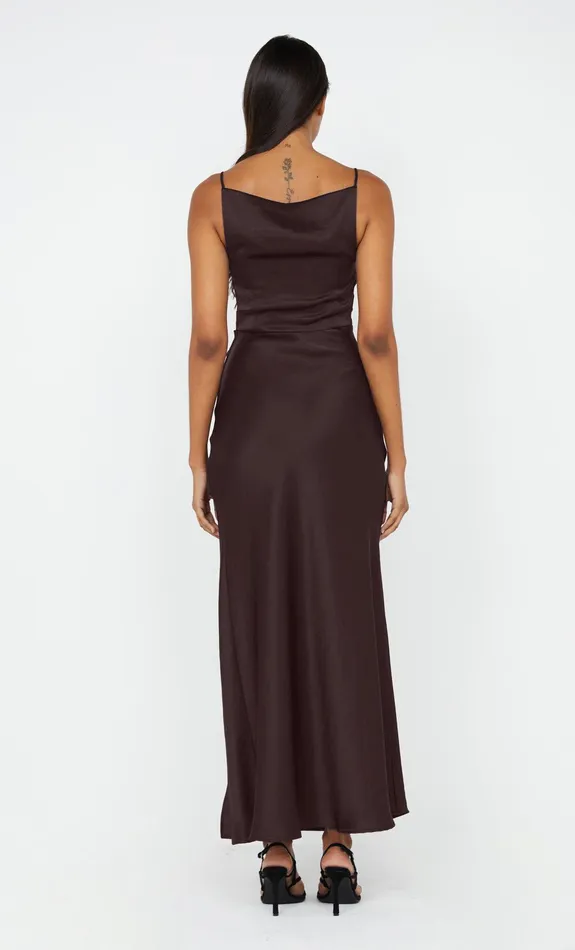 Bec Bridge Maxi Dresses THE DREAMER MAXI DRESS Dark Chocolate 8211 Women