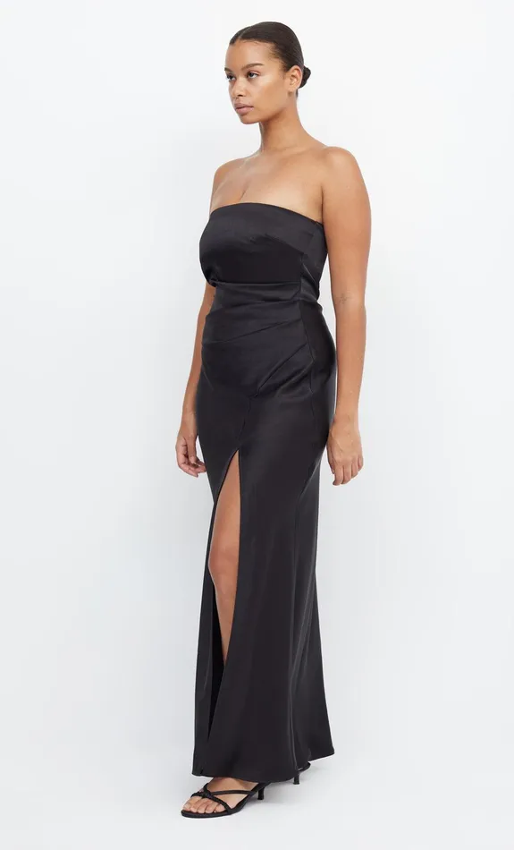 Bec Bridge Maxi Dresses THE DREAMER STRAPLESS DRESS Black 8211 Women