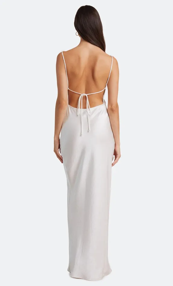 Bec Bridge Maxi Dresses THE DREAMER TIE DRESS Ivory 8211 Women