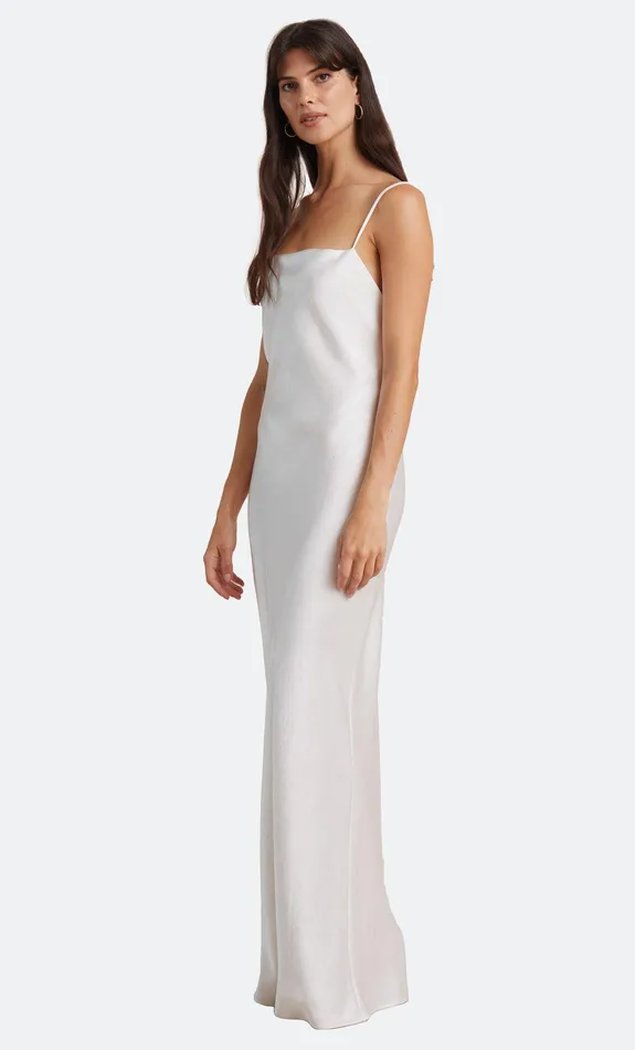 Bec Bridge Maxi Dresses THE DREAMER TIE DRESS Ivory 8211 Women