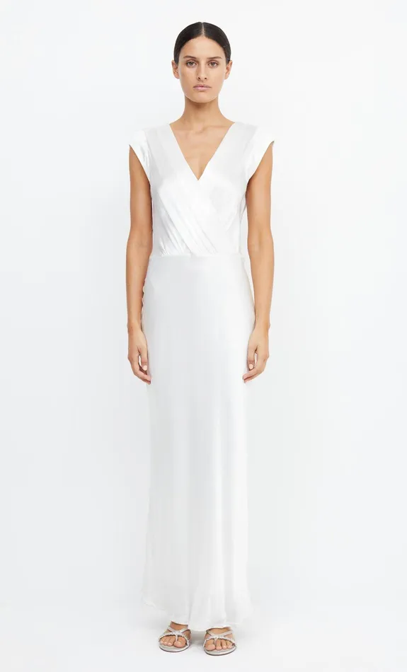 Bec Bridge Prom Dresses MOON DANCE MAXI DRESS Ivory 8211 Women