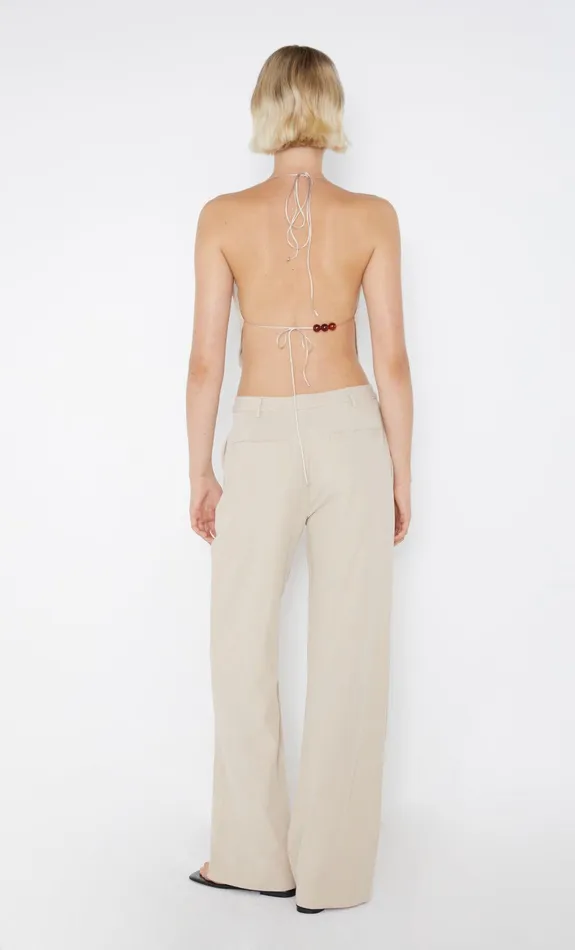Bec Bridge Tops DESIREE HALTER TOP Sand 8211 Women