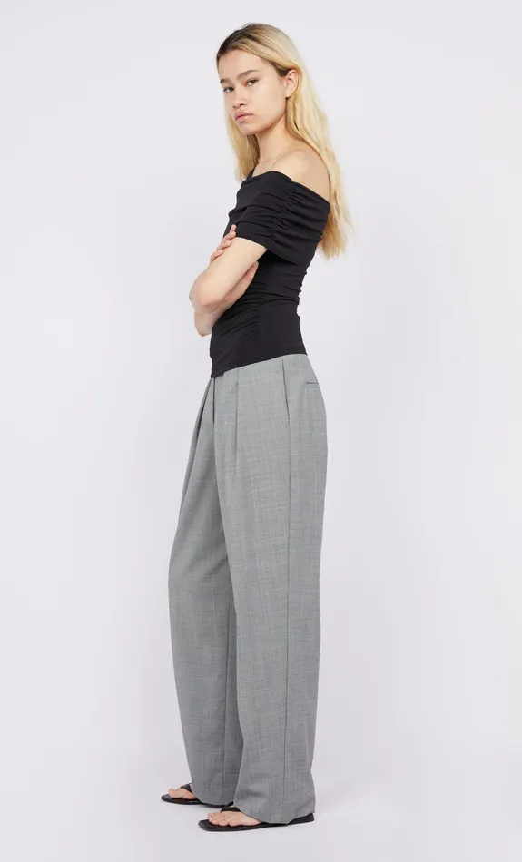Bec Bridge Tops LARSEN DRAPE TOP Black 8211 Women