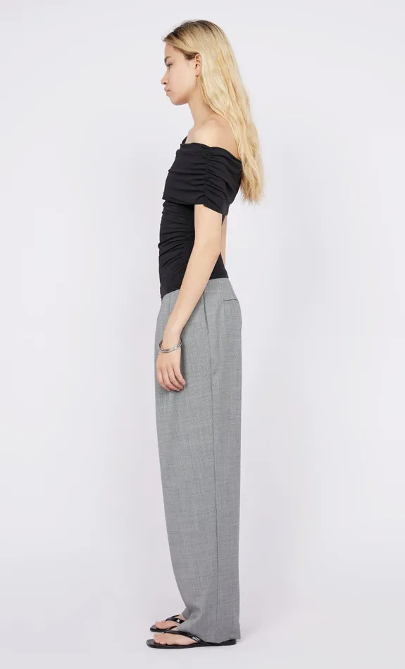 Bec Bridge Tops LARSEN DRAPE TOP Black 8211 Women