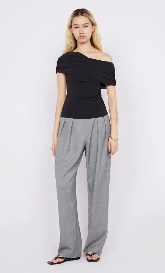 Bec Bridge Tops LARSEN DRAPE TOP Black 8211 Women
