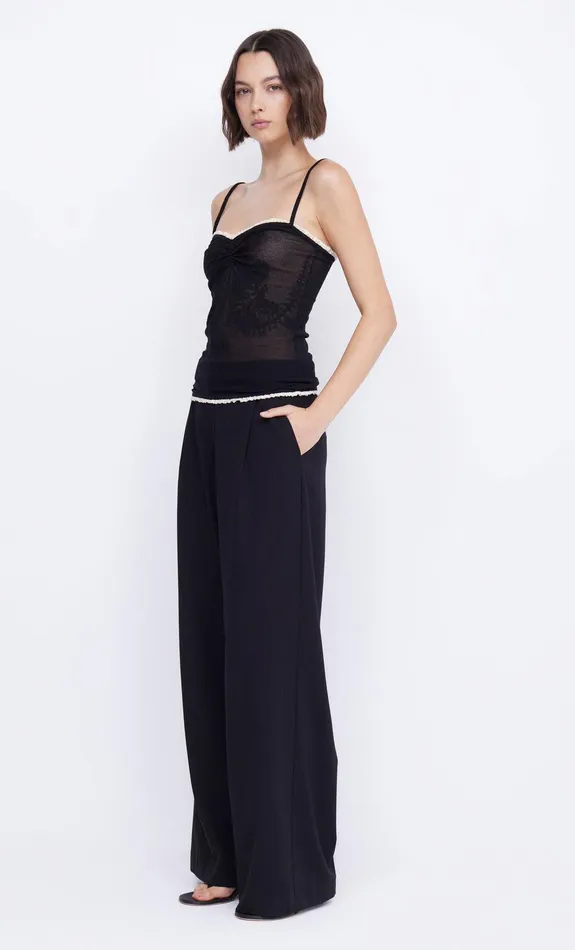 Bec Bridge Tops NAELLE KNIT CAMI Black 8211 Women
