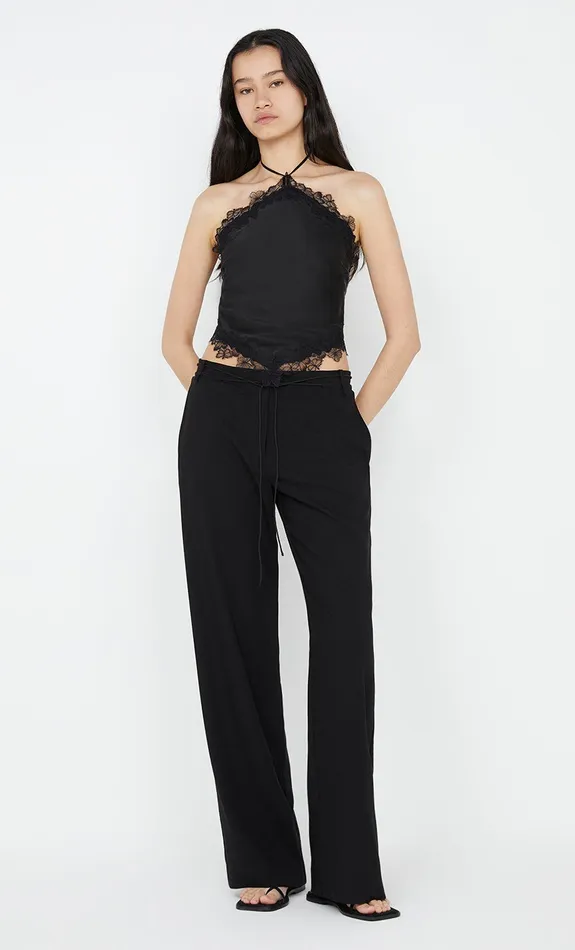 Bec Bridge Tops SIMONA HALTER TOP Black 8211 Women