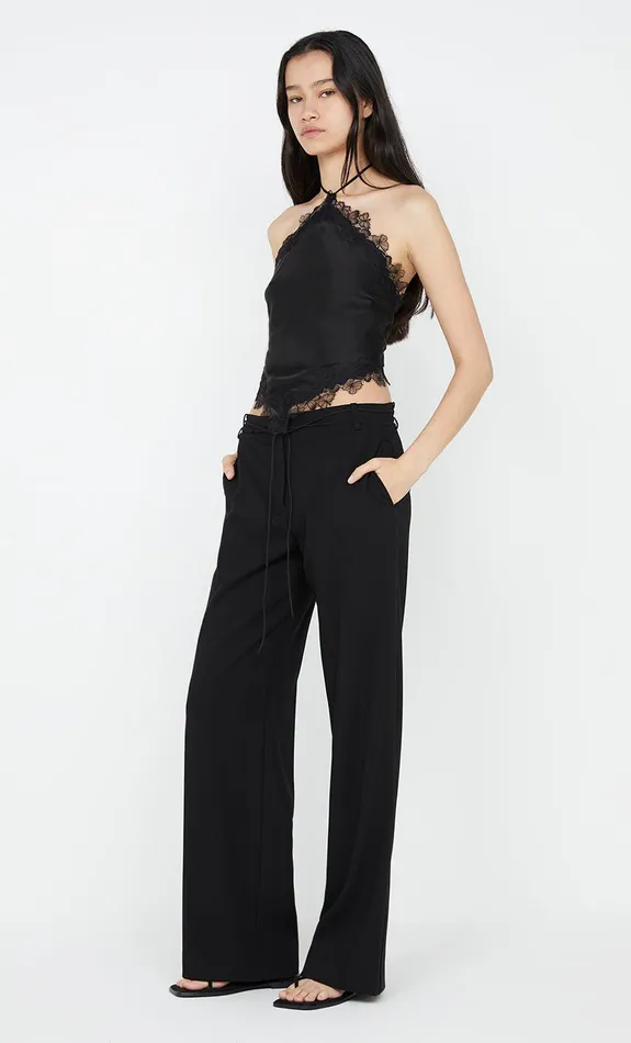 Bec Bridge Tops SIMONA HALTER TOP Black 8211 Women