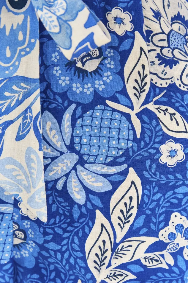 Blue Full Of Flowers Jumpsuit Women Farm Rio Jumpsuits