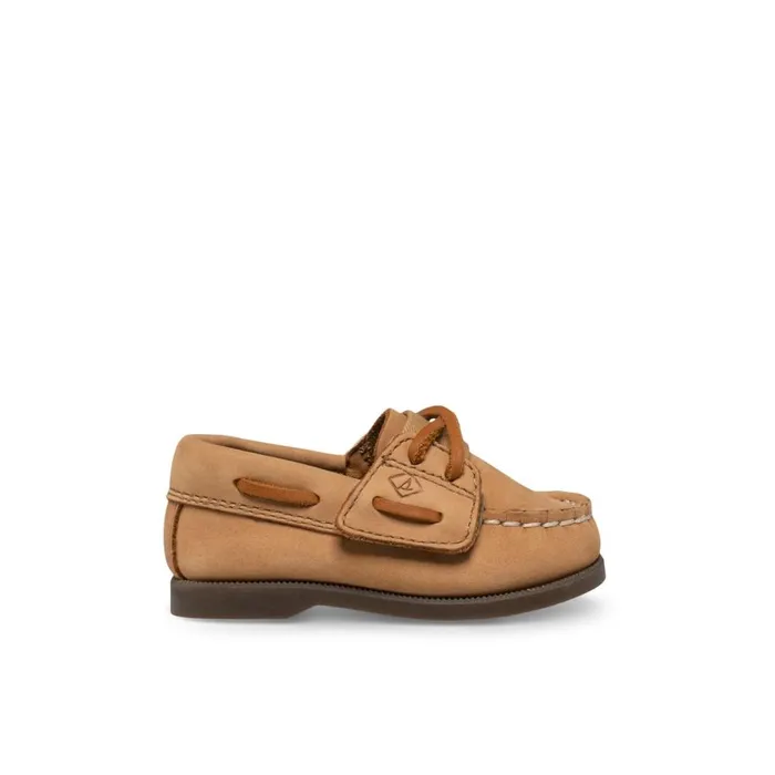 Boat Shoes Kids Sperry Authentic Original Crib Hook and Loop Boat Shoe Natural