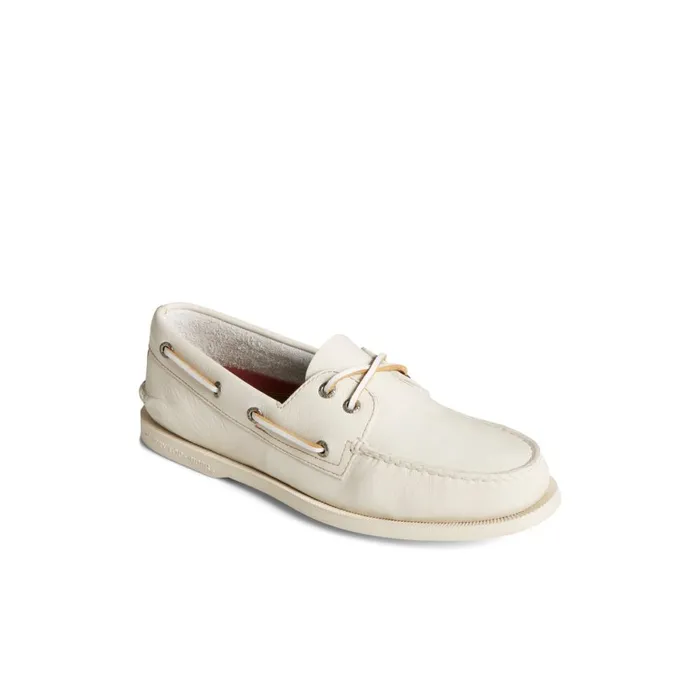 Boat Shoes Men Sperry Authentic Original 2Eye Nubuck Boat Shoe Bone