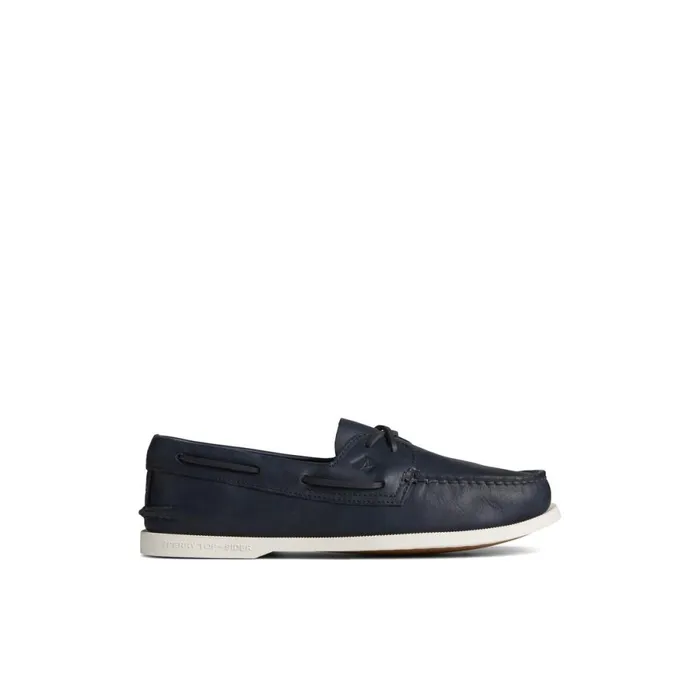 Boat Shoes Men Sperry Authentic Original Cross Lace Boat Shoe Navy