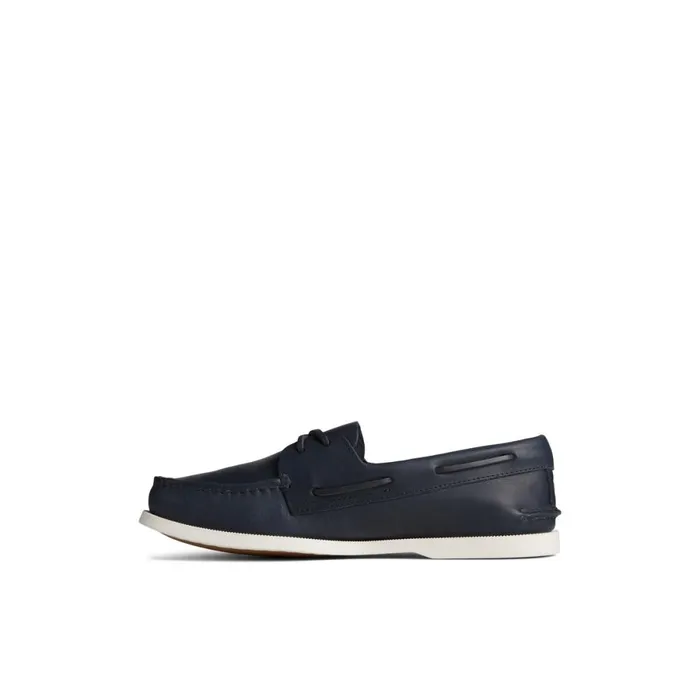 Boat Shoes Men Sperry Authentic Original Cross Lace Boat Shoe Navy