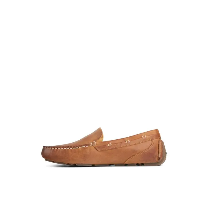 Boat Shoes Men Sperry Gold Cup Harpswell Driver Medium Beige