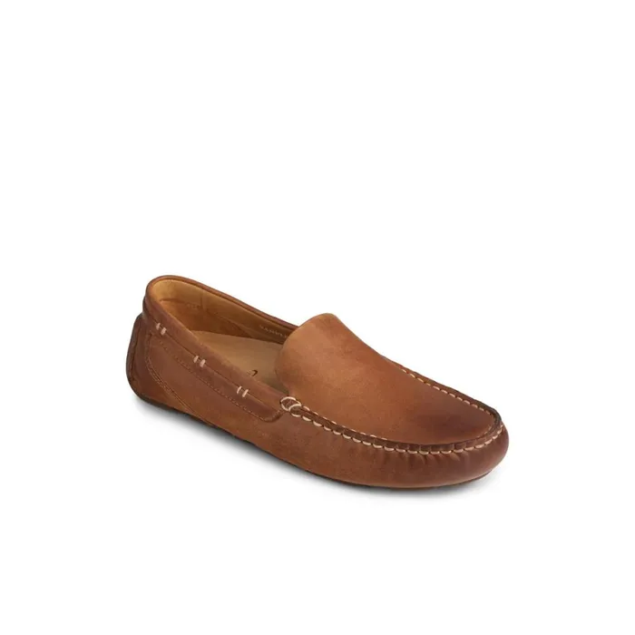 Boat Shoes Men Sperry Gold Cup Harpswell Driver Medium Beige