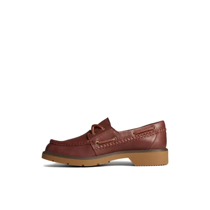 Boat Shoes Women Sperry Wells Boat Shoes Bordo