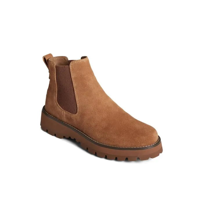 Boots Women Sperry Mountain Sider Chelsea Boot Brown