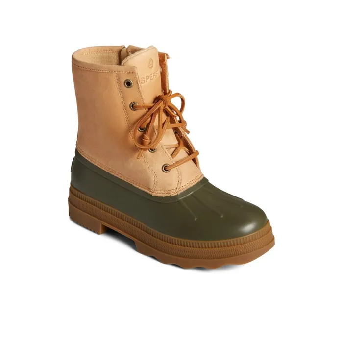 Boots Women Sperry Saltwater 20 Duck Boot Green