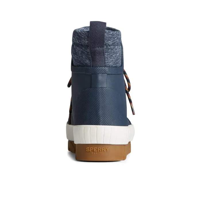 Boots Women Sperry Torrent Rubber Lace Up Boot Navy