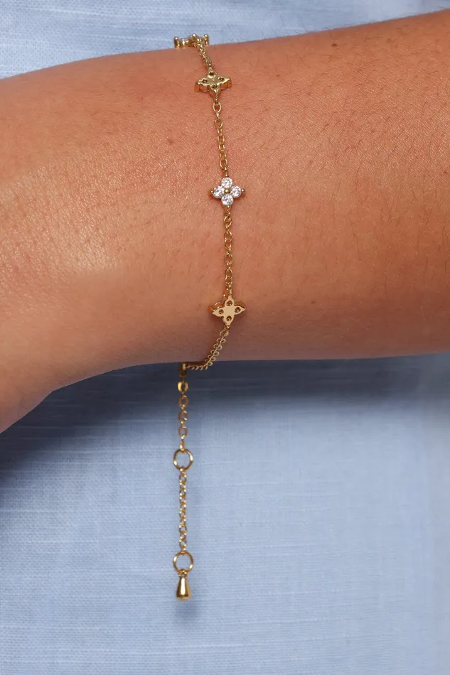 Bracelets petalandpup Women Varinka Bracelet 8211 Gold Gold