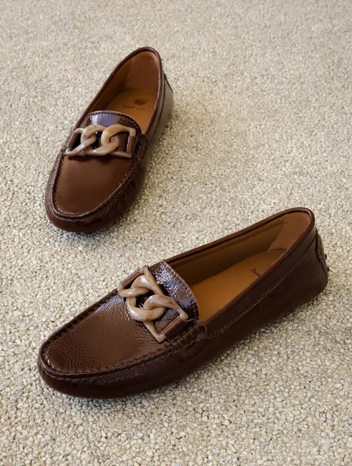 Britt Ganache Women Bobbies Loafers and Derbies Britt Ganache Women Bobbies Loafers and Derbies