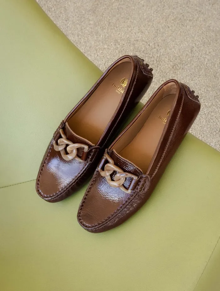 Britt Ganache Women Bobbies Loafers and Derbies Britt Ganache Women Bobbies Loafers and Derbies