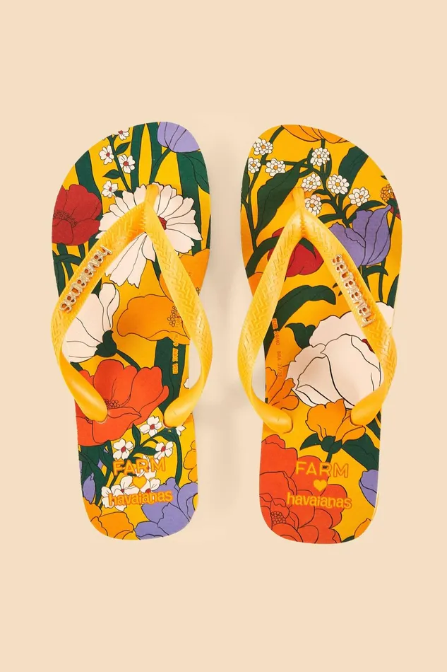 Bucolic Floral Havaianas Sandals Women Farm Rio Sandals
