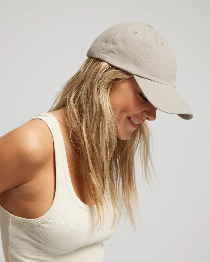 Caps Women Organic Cotton Cap 8211 Dusty Olive Colorfulstandard