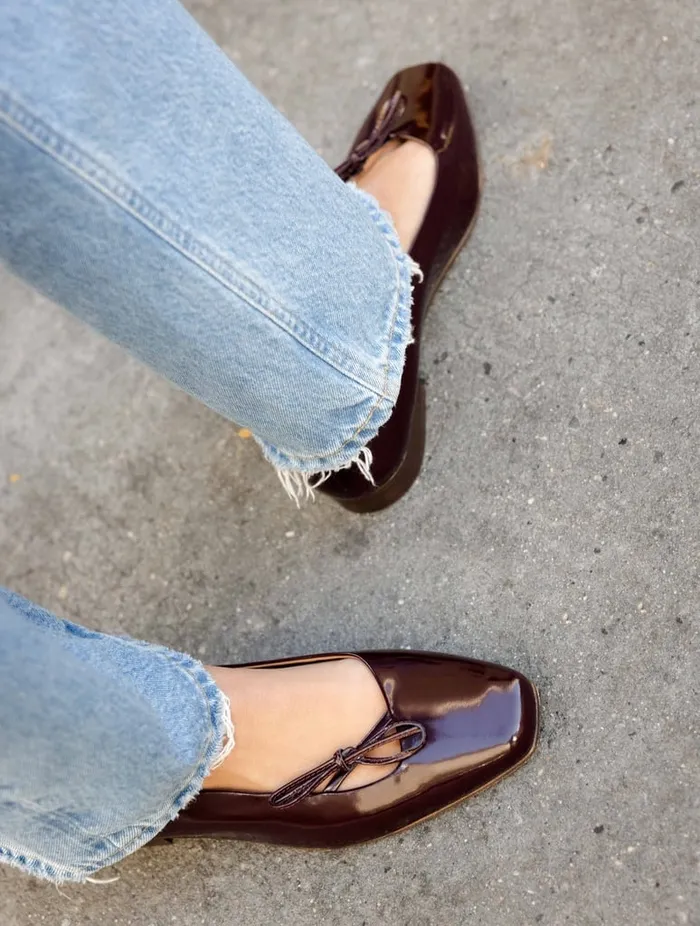 Carry Cherry Brandy Women Bobbies Ballet Flats