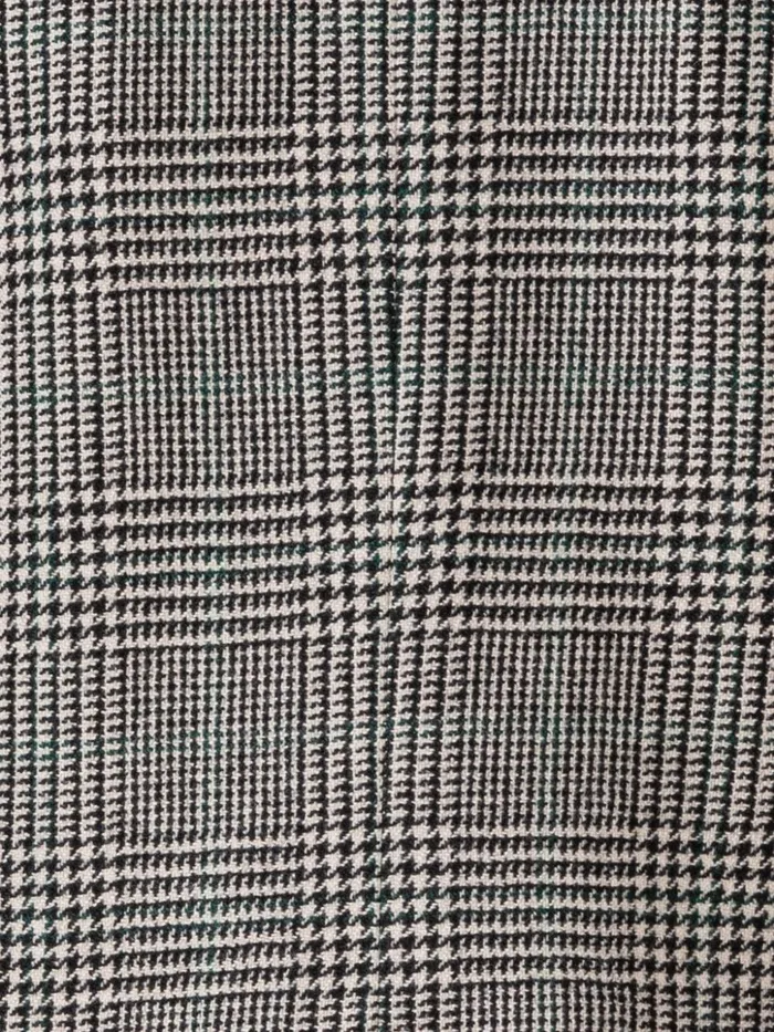 Cashmere Short Jacket With Prince Of Wales Check Greigeblack Women Akris Cashmere