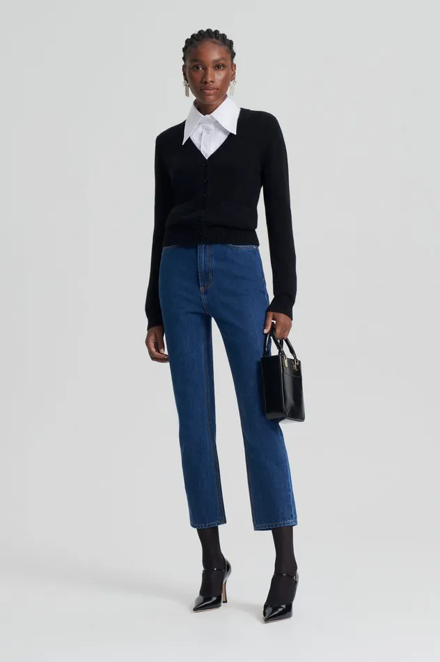 CASHMERE V BLACK Women Knitwear Scanlan Theodore