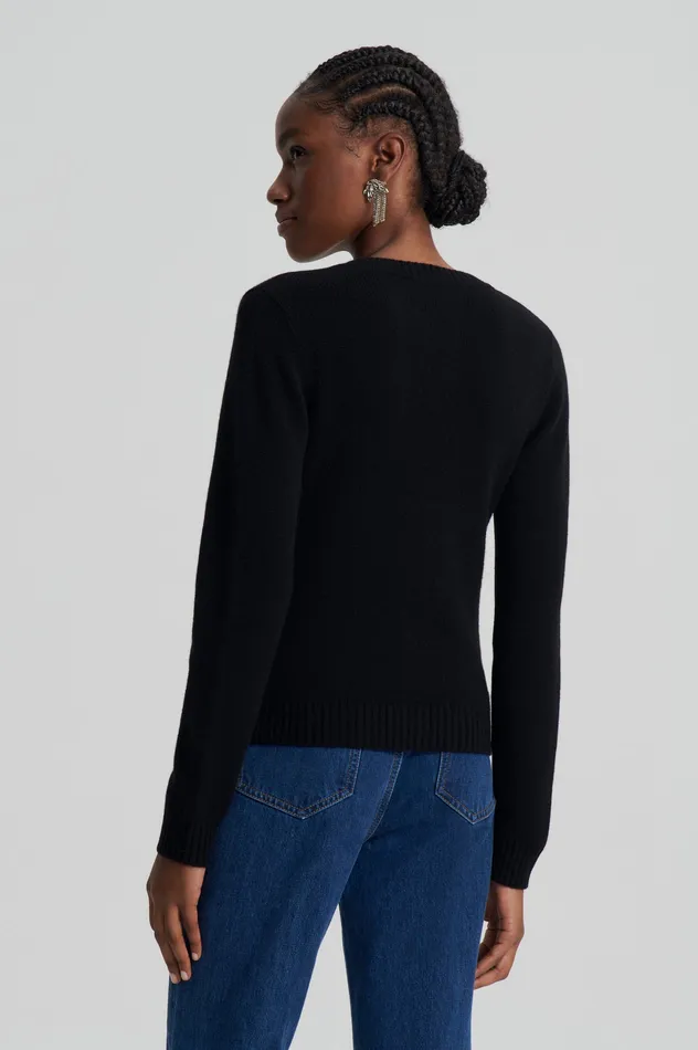 CASHMERE V BLACK Women Knitwear Scanlan Theodore