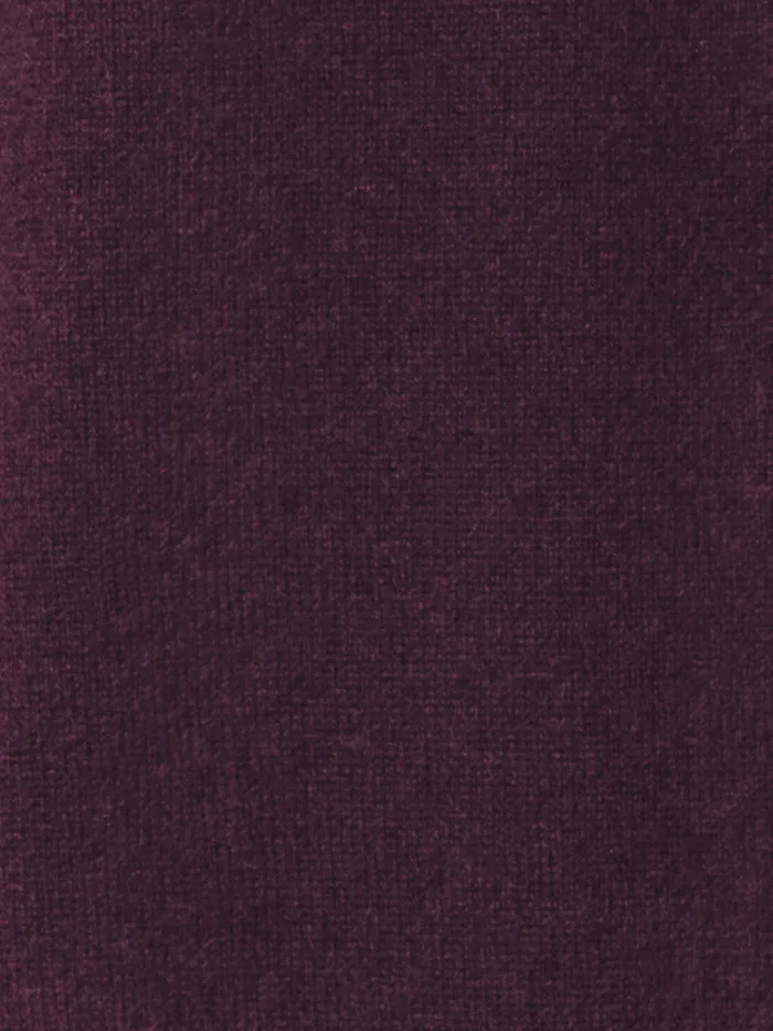 Cashmere VNeck Pullover Blackberry Women Akris Knitwear