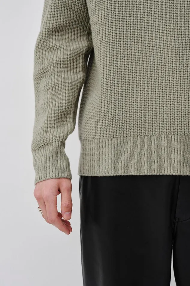 Casper 8211 Seagrass Men Won Hundred Knitwear