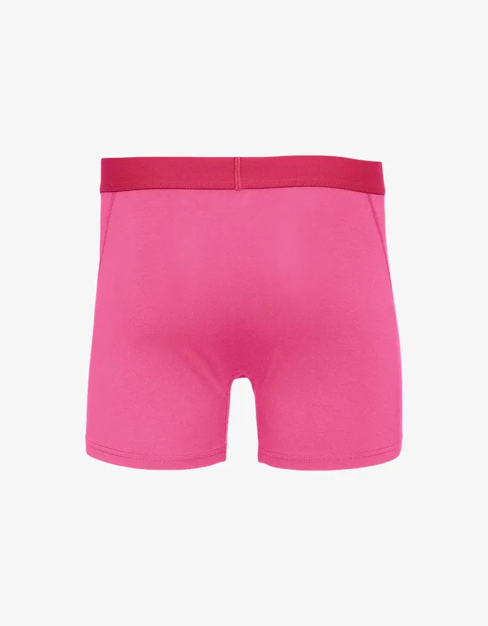 Classic Organic Boxer Briefs 8211 Bubblegum Pink Underwear Colorfulstandard Men