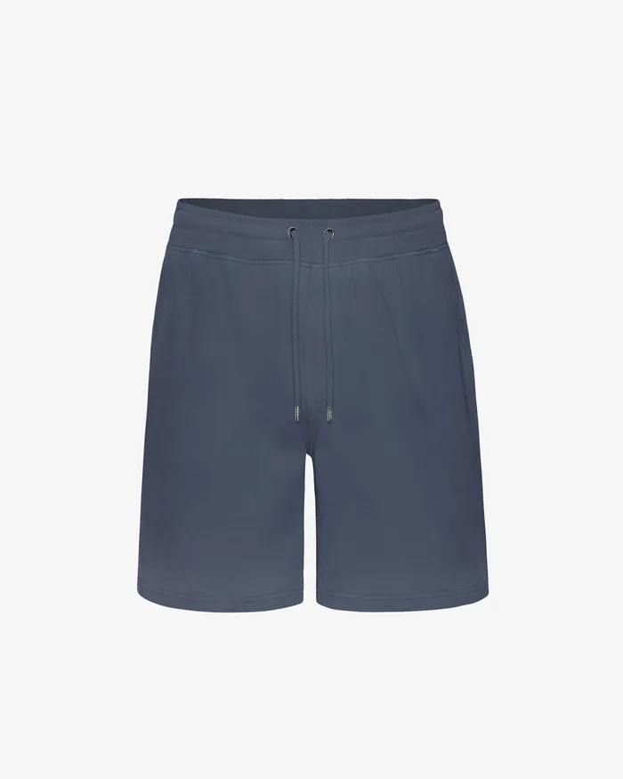 Classic Organic Sweatshorts 8211 Neptune Blue Shorts Colorfulstandard Men