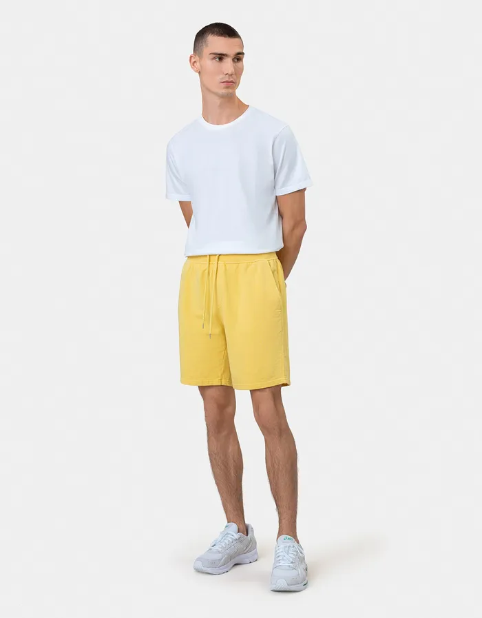 Classic Organic Sweatshorts 8211 Neptune Blue Shorts Colorfulstandard Men