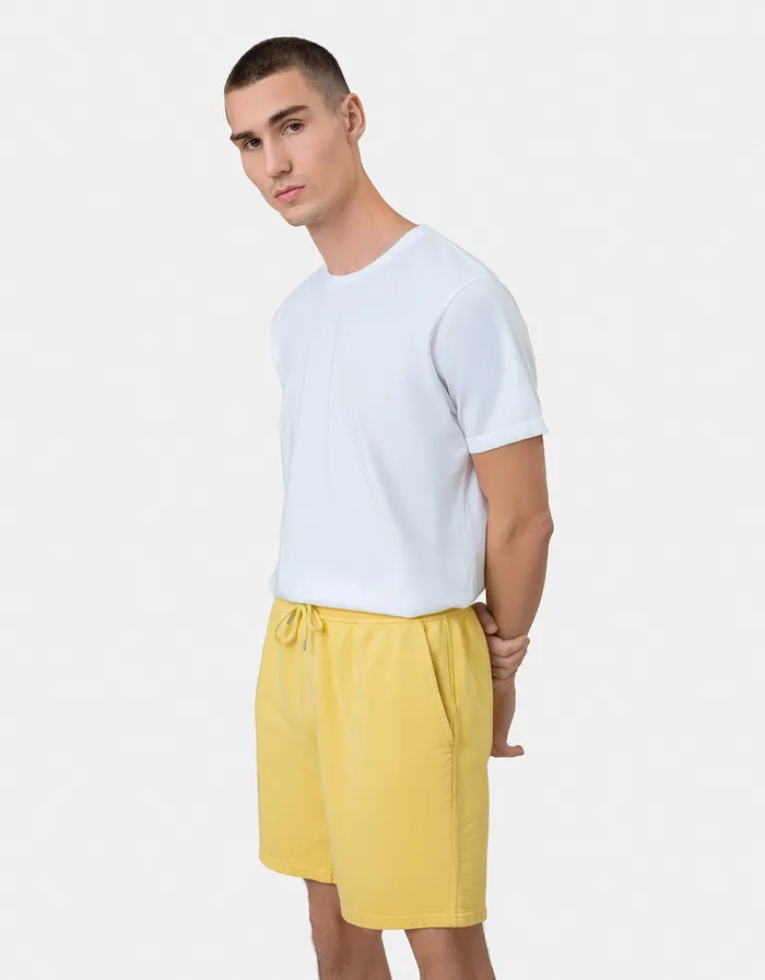 Classic Organic Sweatshorts 8211 Neptune Blue Shorts Colorfulstandard Men