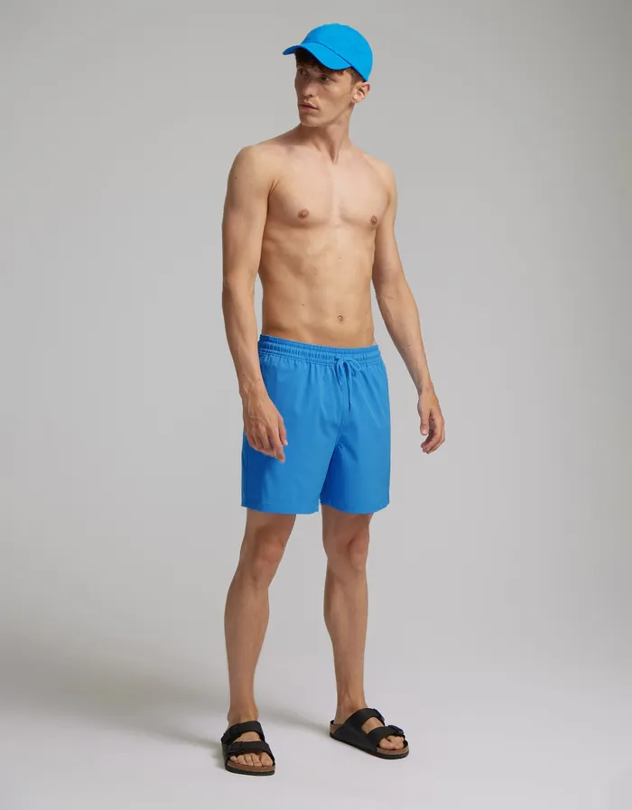 Classic Swim Shorts 8211 Navy Blue Shorts Colorfulstandard Men