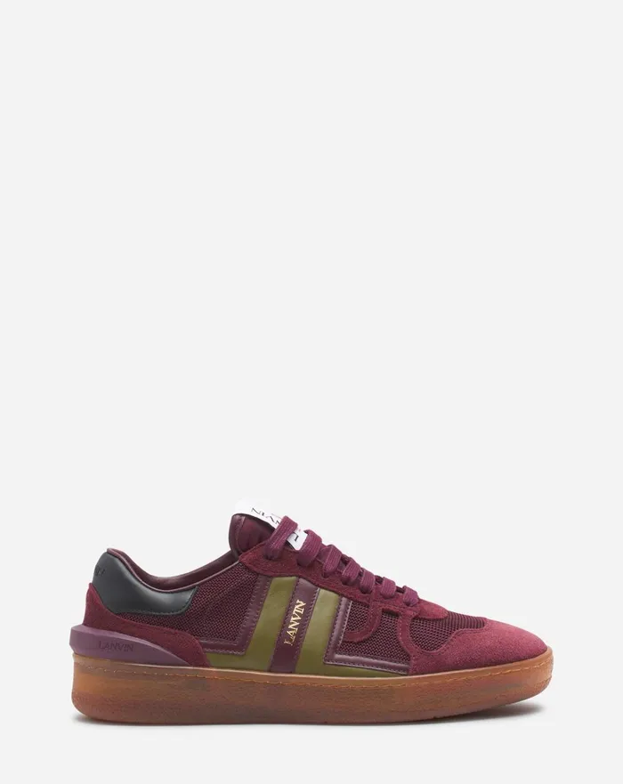 Clay Mesh Sneakers Burgundygreen Women Lanvin Sneakers