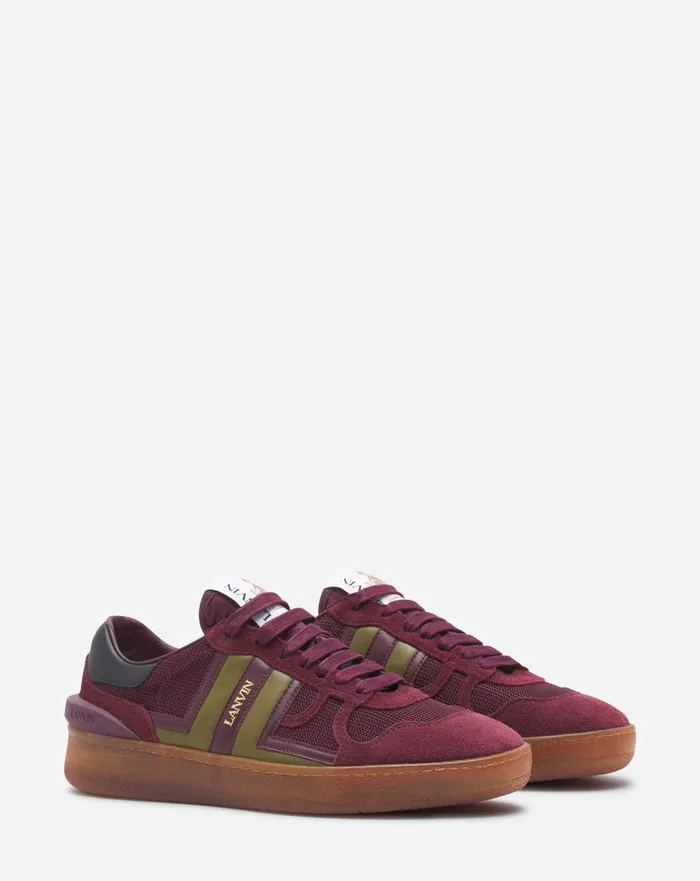 Clay Mesh Sneakers Burgundygreen Women Lanvin Sneakers Clay Mesh Sneakers Burgundygreen Women Lanvin Sneakers