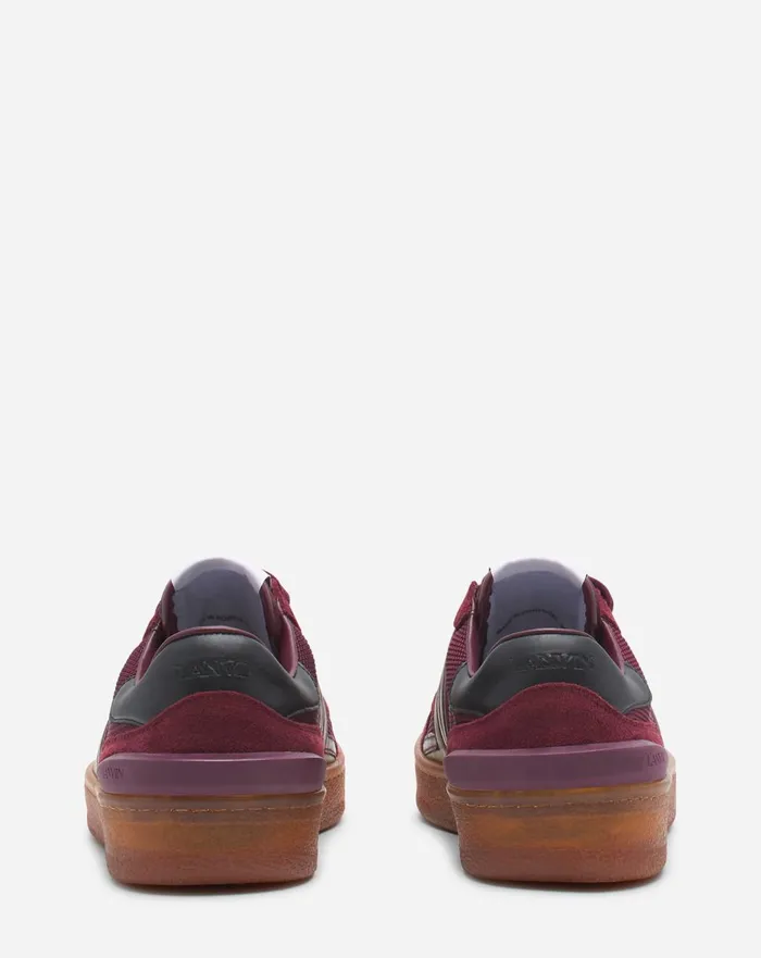 Clay Mesh Sneakers Burgundygreen Women Lanvin Sneakers Clay Mesh Sneakers Burgundygreen Women Lanvin Sneakers