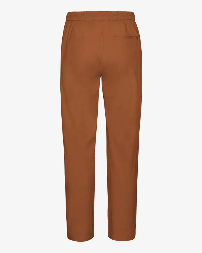 Colorfulstandard Pants Women Organic Twill Pants 8211 Ginger Brown