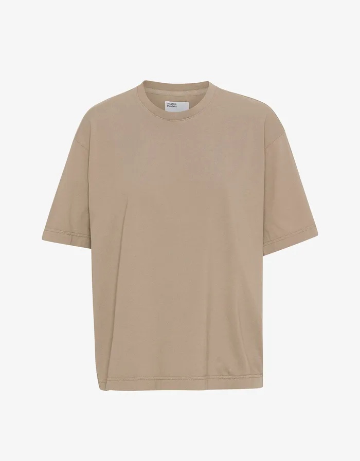 Colorfulstandard TShirts Men Oversized Organic TShirt 8211 Oyster Grey
