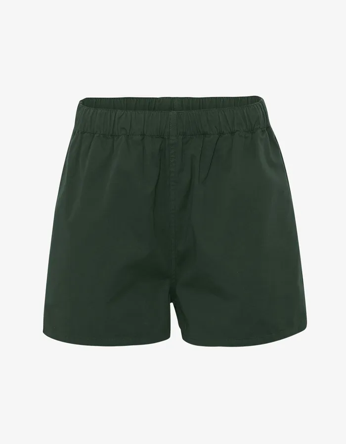 Colorfulstandard Women Organic Twill Shorts 8211 Hunter Green Women Shorts