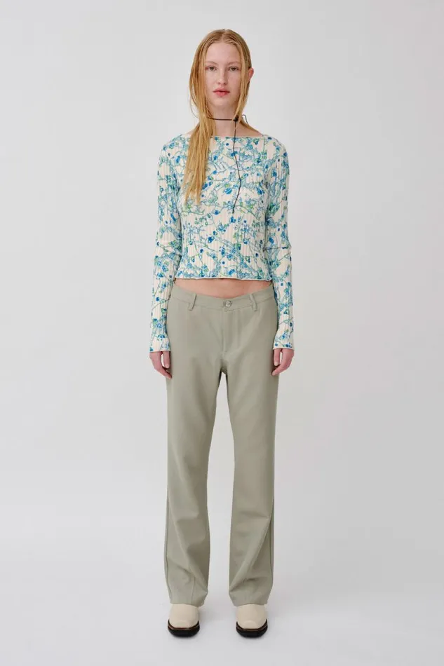 Coretta 8211 Seagrass Women Won Hundred Trousers