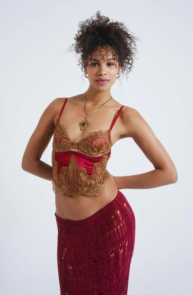 Corsets Women Jaded London Red Lorelai Corset